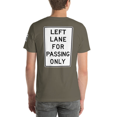 LEFT LANE FOR PASSING