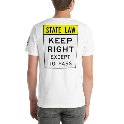 STATE LAW KEEP RIGHT EXCEPT TO PASS