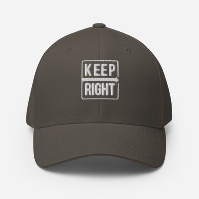 KEEP RIGHT Structured Twill Cap