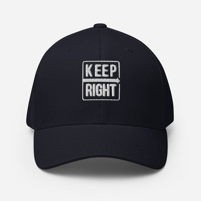 KEEP RIGHT Structured Twill Cap