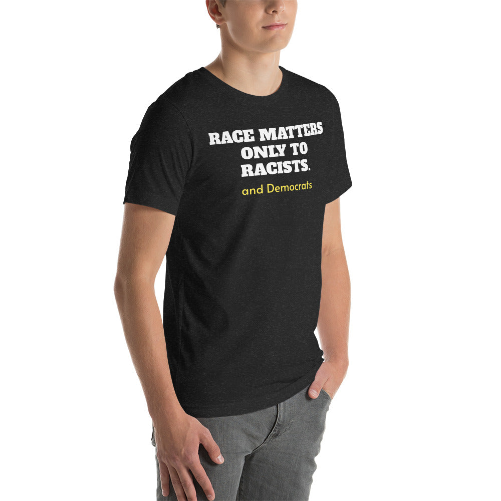 RACE ONLY MATTERS TO RACISTS