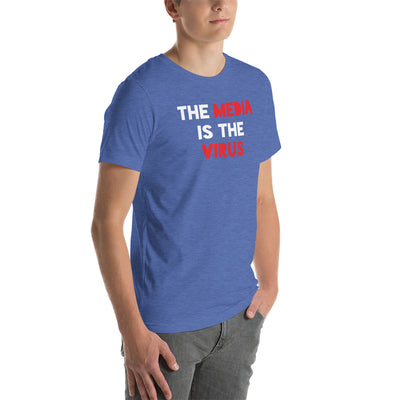 THE MEDIA IS THE VIRUS t-shirt