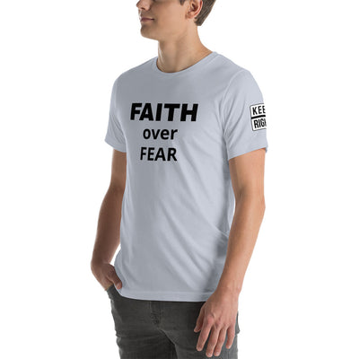 FAITH OVER FEAR Unisex t-shirt