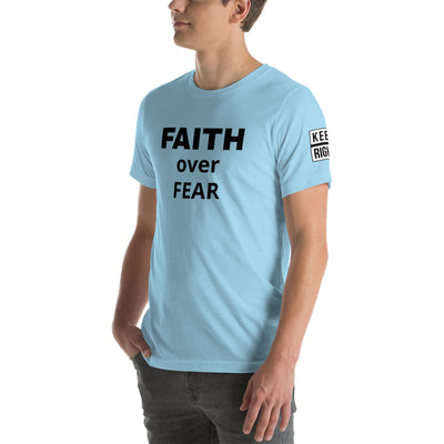 FAITH OVER FEAR Unisex t-shirt