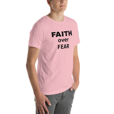 FAITH OVER FEAR Unisex t-shirt