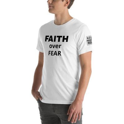 FAITH OVER FEAR Unisex t-shirt